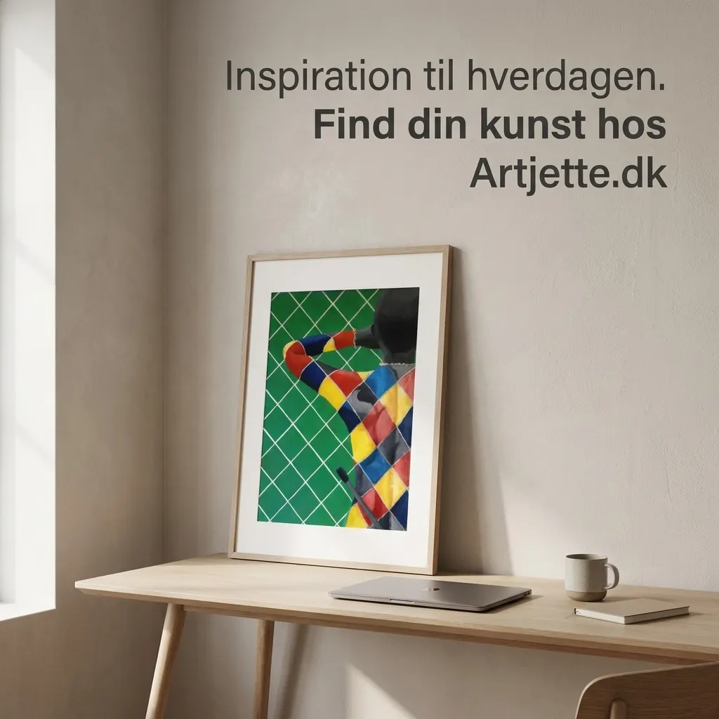 Artjette.dk: kunsttryk på skrivebord