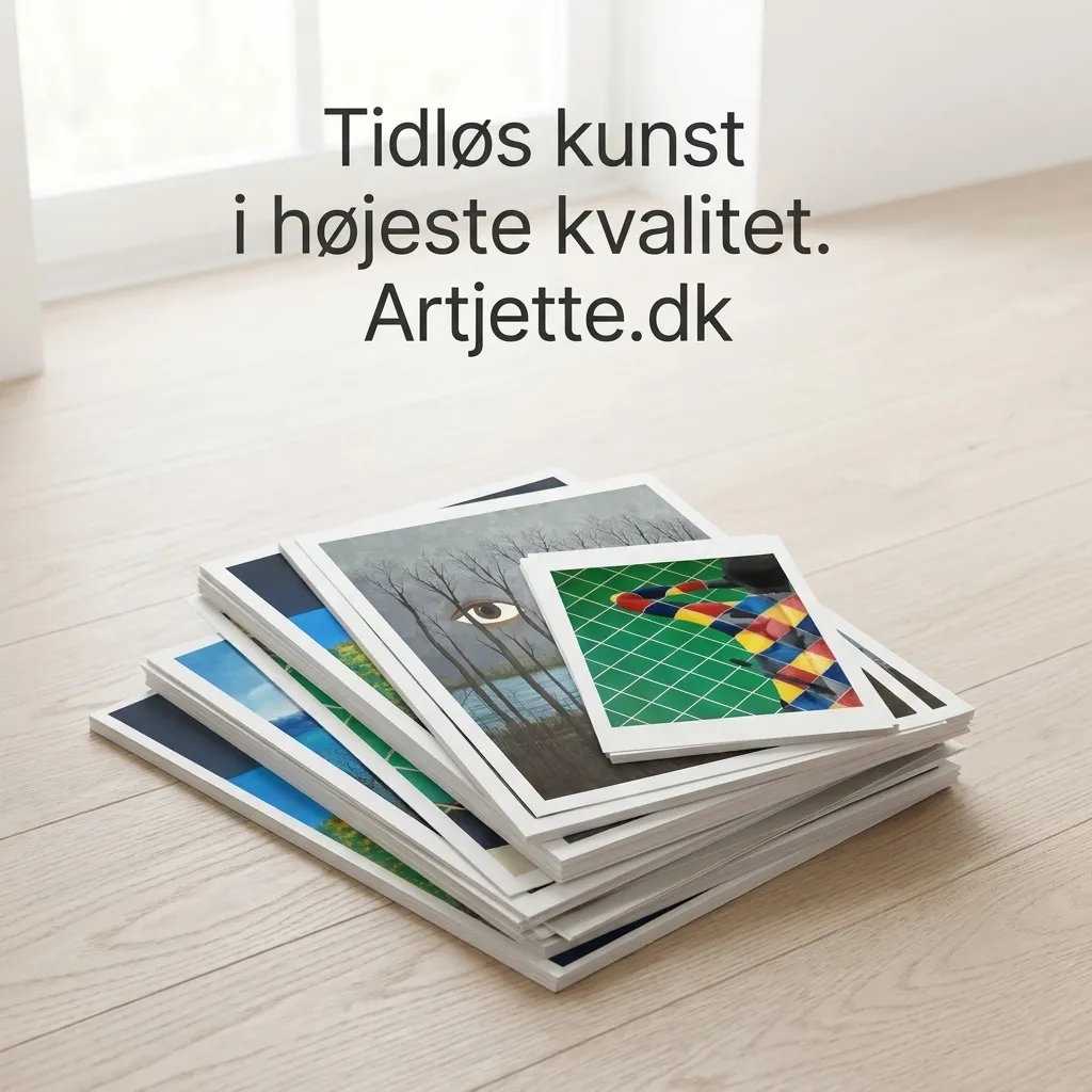 Artjette.dk: kunsttryk på egetræsgulv